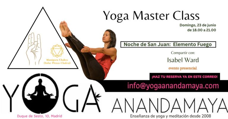 Master Yoga Class elemento fuego